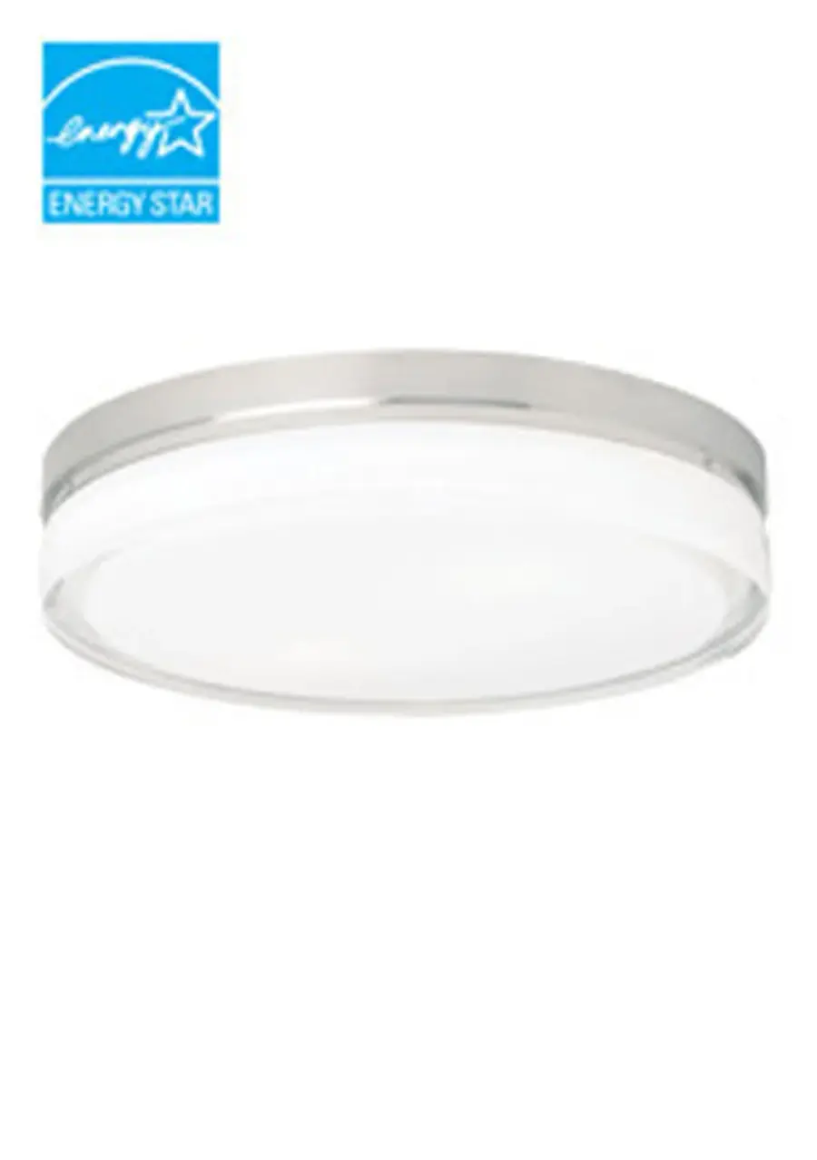 Cirque LED Flush Mount in Satin Nickel