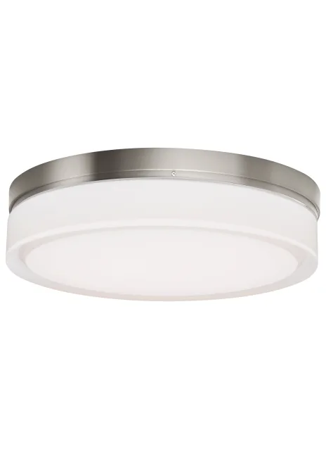 Cirque LED Flush Mount in Satin Nickel