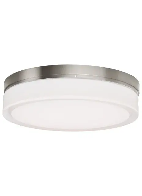 Cirque LED Flush Mount in Satin Nickel