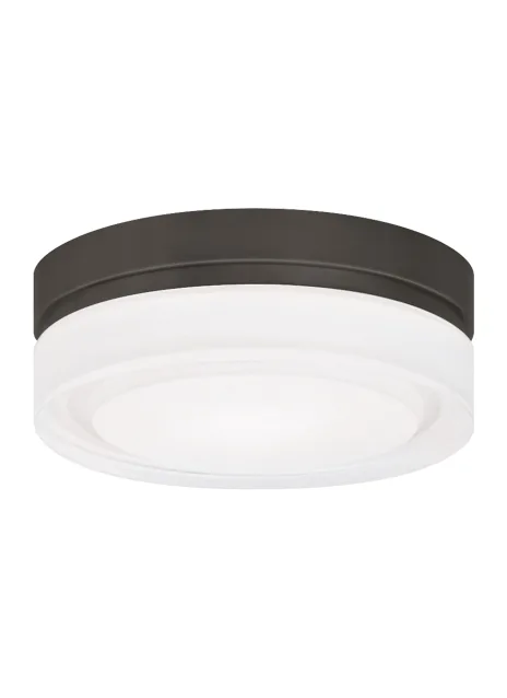 Cirque LED Flush Mount in Antique Bronze