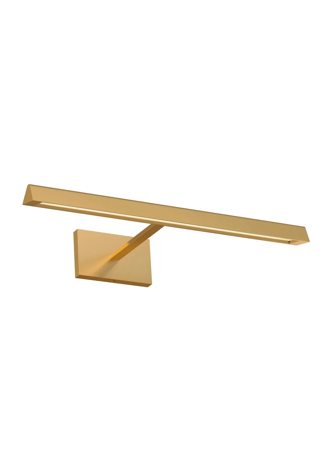 Dessau 18" LED Picture Light in Natural Brass