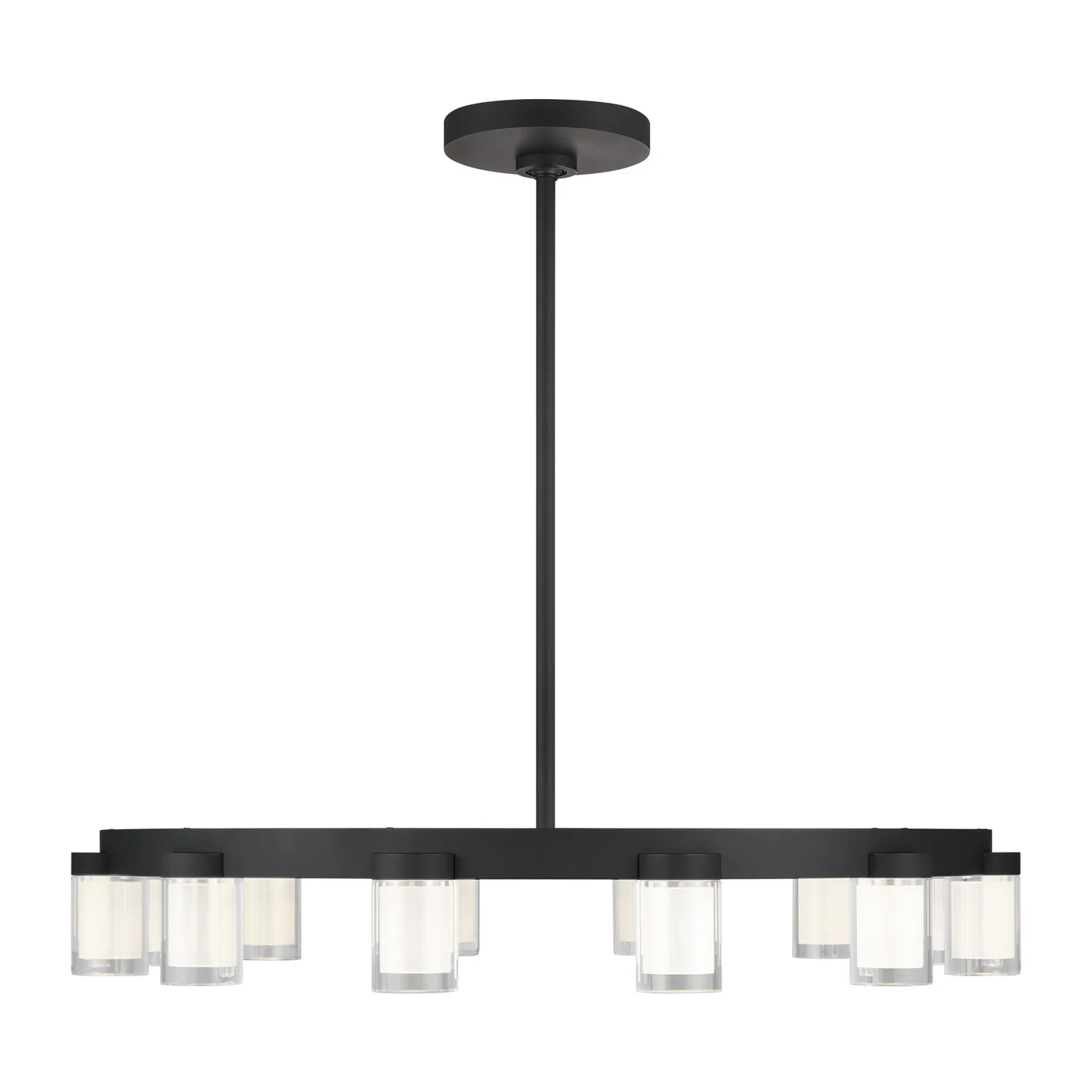 Esfera LED Chandelier in Nightshade Black