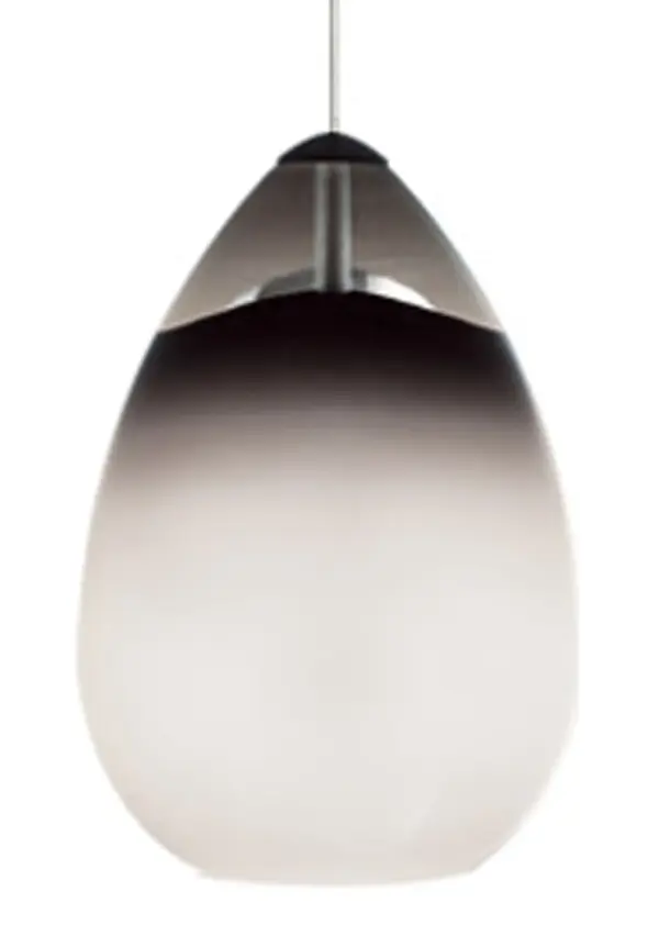 The Alina pendant showcases Polish craftsmanship with its smooth teardrop silhouette and warm glass diffusion. At 7 inches tall, it's perfectly scaled for multiples over islands or as accent lighting in intimate spaces.
