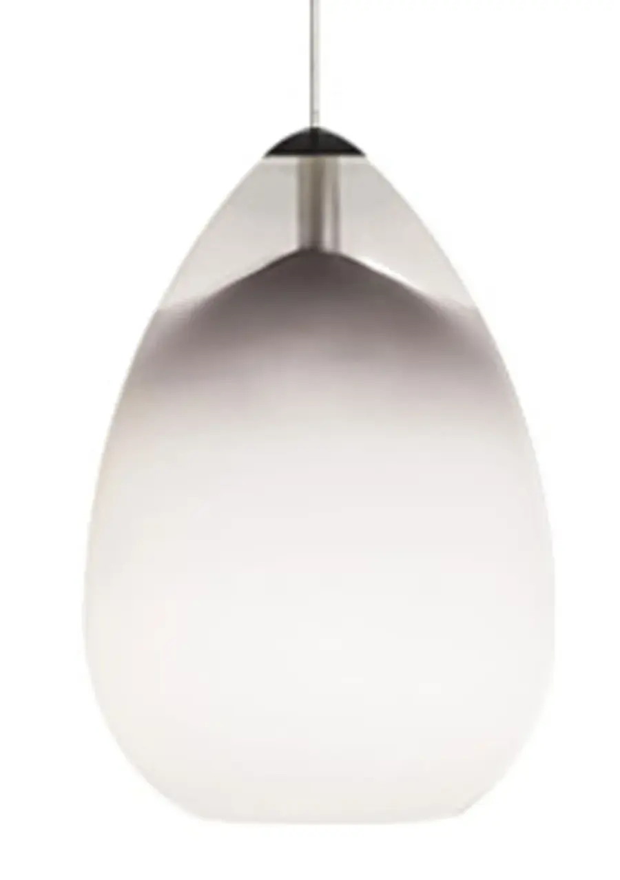 Alina One Light Pendant in Satin Nickel