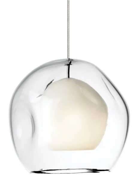 Jasper One Light Pendant in Satin Nickel