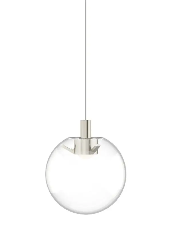 Palona LED Pendant in Satin Nickel