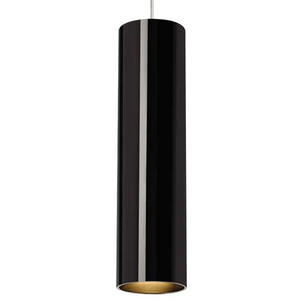 The Piper is a compact, contemporary pendant that excels at task lighting with its downward-firing LED. The two-tone black and satin nickel finish adds visual interest while the slim 2.5-inch profile works in tight spaces.