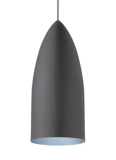 Signal One Light Mini Pendant in Satin Nickel