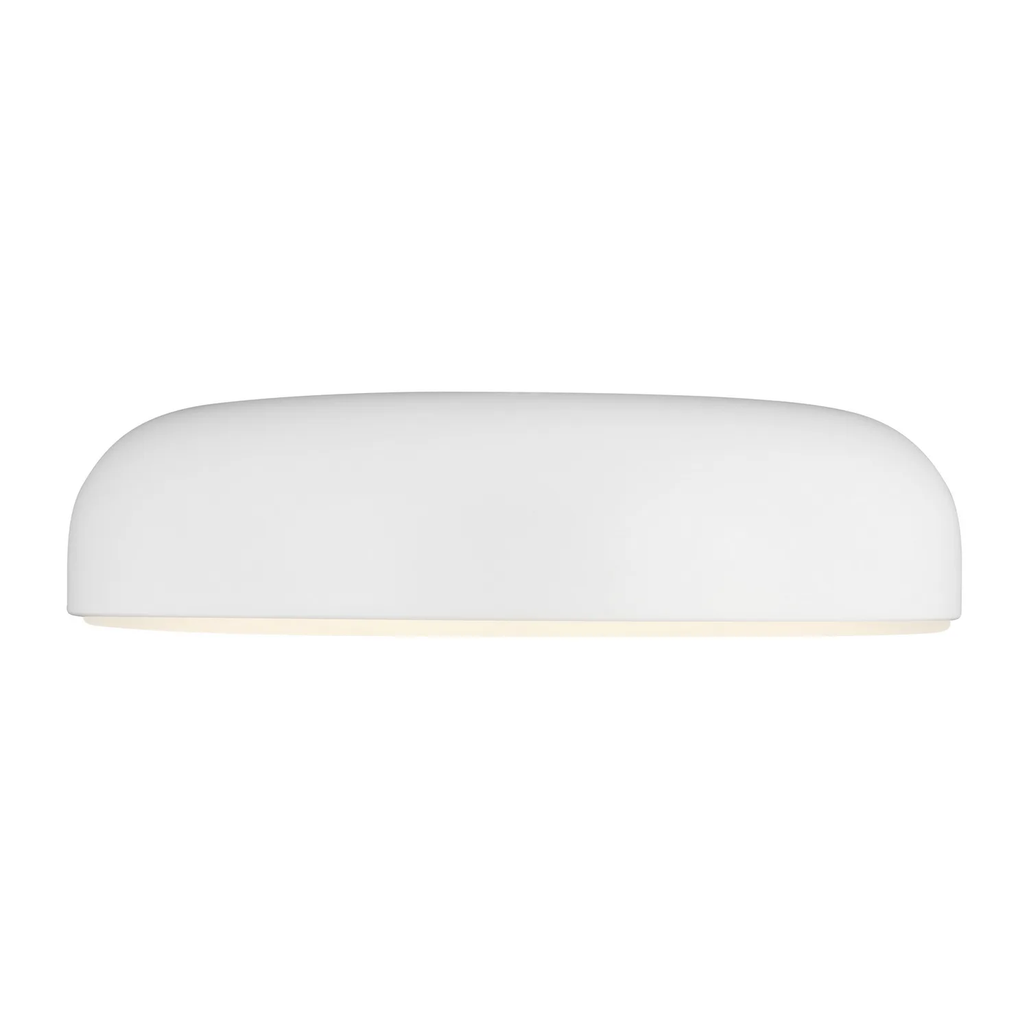 Kosa 18" LED Flush Mount in Matte White
