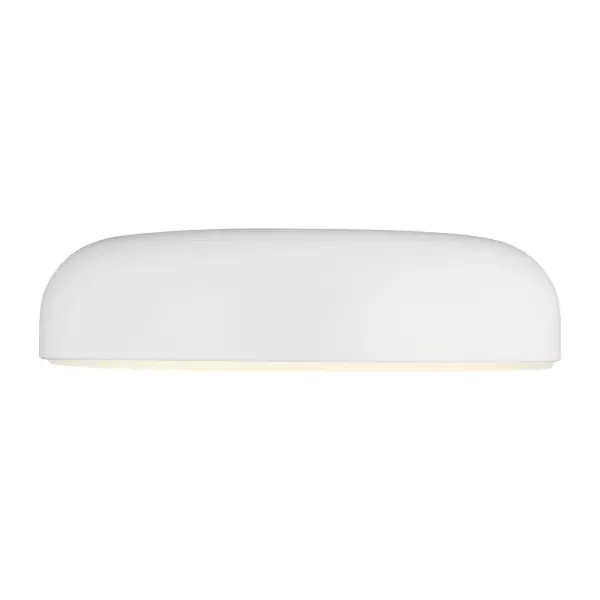 Kosa 18" LED Flush Mount in Matte White