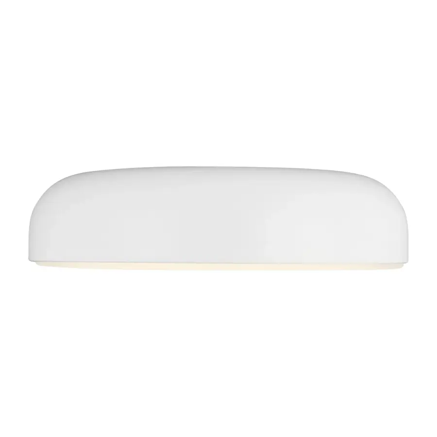 Kosa 18" LED Flush Mount in Matte White