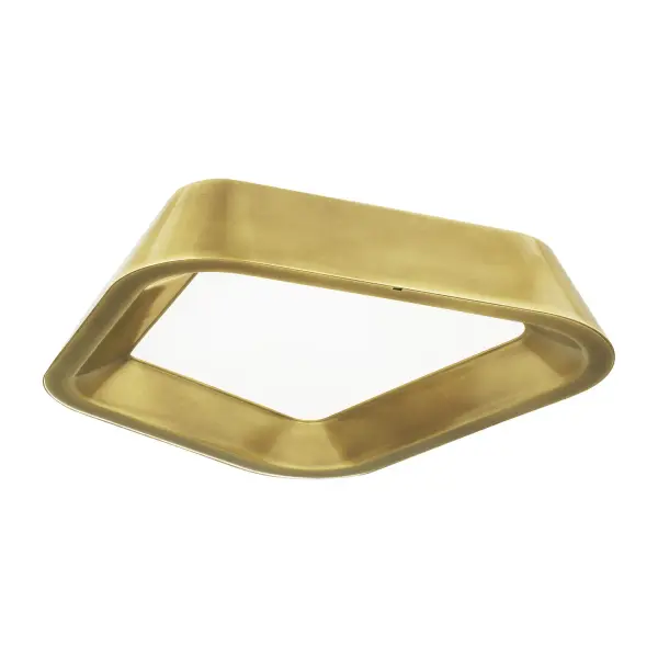 The Rhonan by Sean Lavin delivers modern sophistication with its asymmetric stamped metal shade and unique rough cast texture. The integrated 3000K LED provides warm, energy-efficient light ideal for intimate spaces.