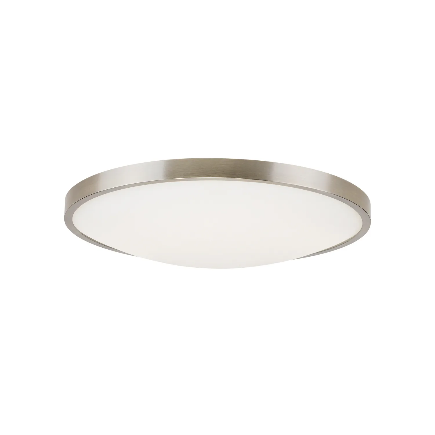 Vance 13" LED Flush Mount in Satin Nickel