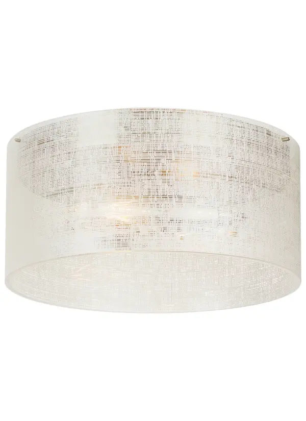 The Vetra combines contemporary clean lines with warm, textured artisan glass featuring a silk-screened linen weave pattern. Its low-profile design and soft glow make it ideal for spaces requiring ambient lighting without visual clutter.