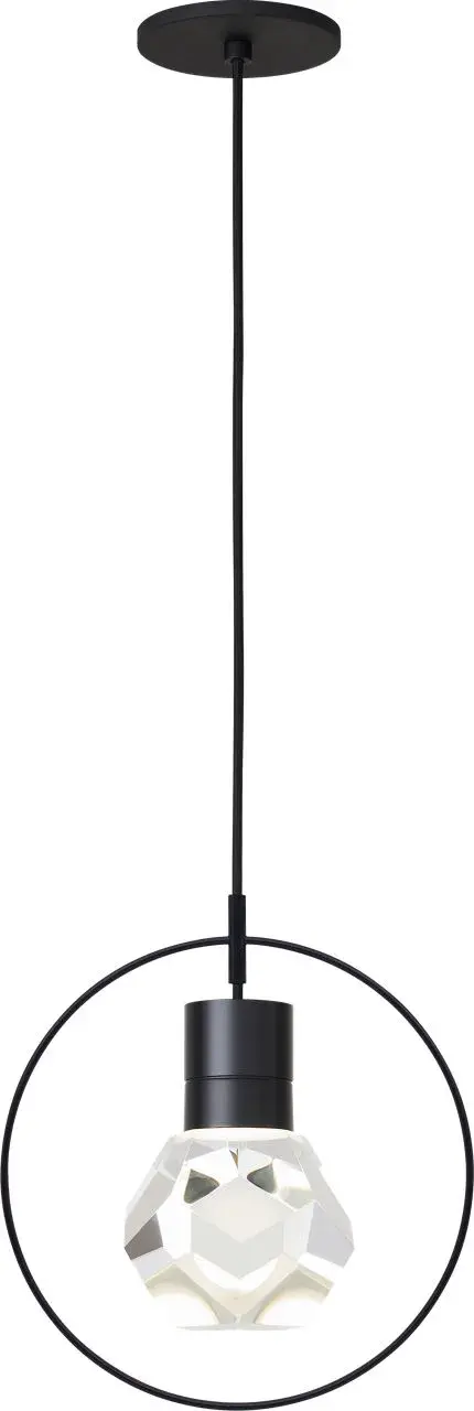 The Locus 13" Accessory offers a sleek black finish that integrates seamlessly with modular lighting systems. Its compact size makes it ideal for creating custom configurations in various spaces.