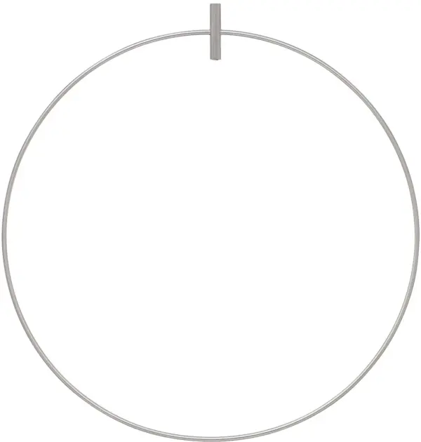 The Locus 18" accessory provides a sleek medium-length extension in refined Satin Nickel finish, ideal for adjusting pendant height in contemporary spaces with standard to moderately high ceilings.