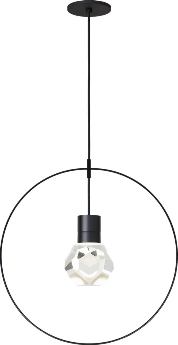 The Locus 23" Large Accessory offers flexibility for expanding or customizing your lighting configuration. Its clean black finish integrates seamlessly with contemporary interiors while providing functional versatility.