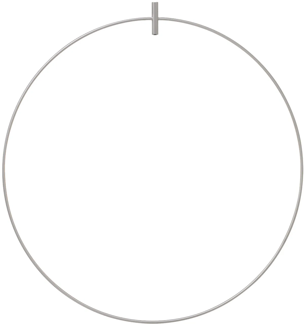 Locus 23" Large Accessory in Satin Nickel