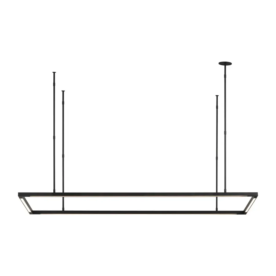 Stagger Halo 50 LED Linear Suspension