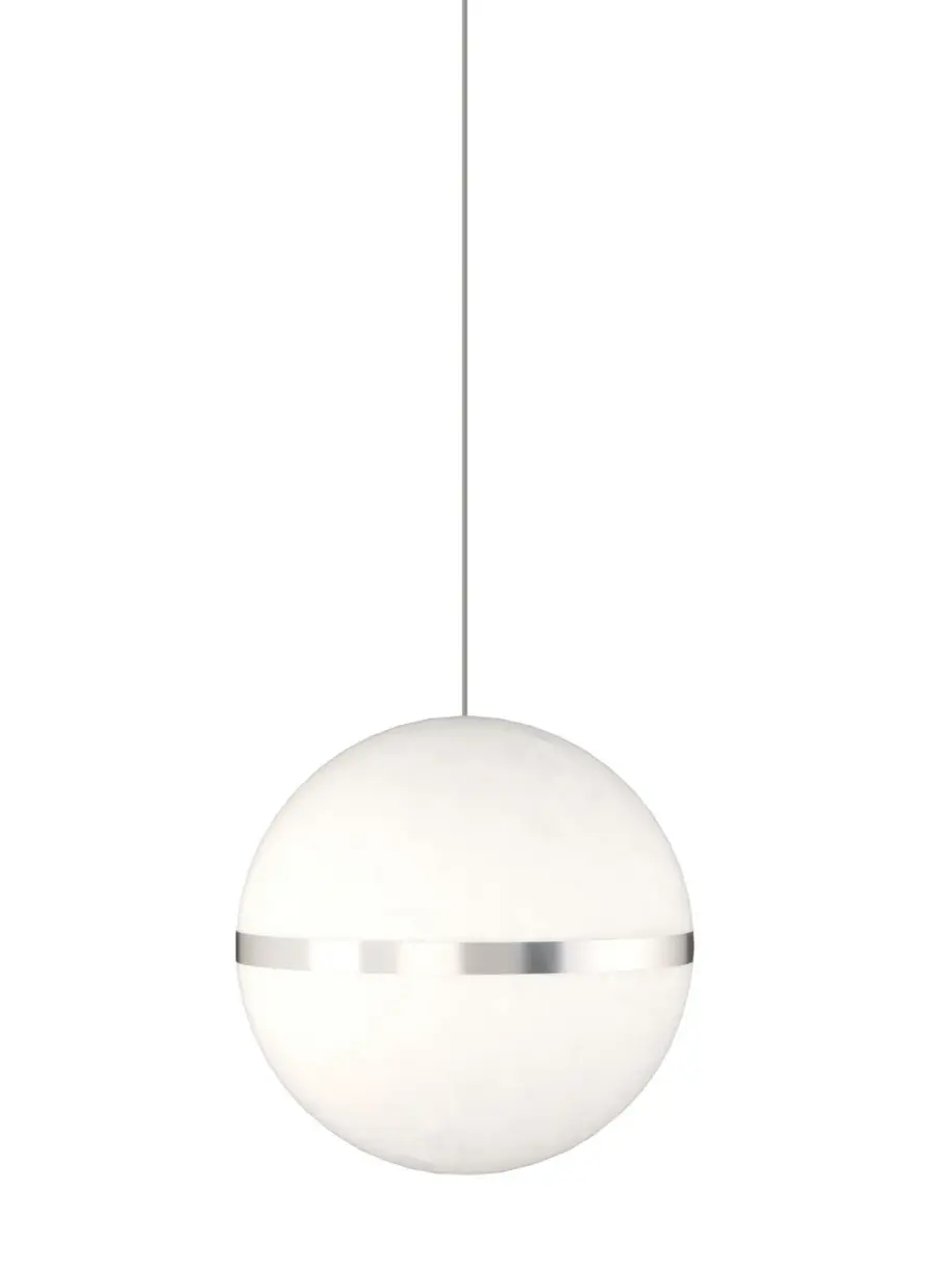 Hanea One Light Pendant in Satin Nickel