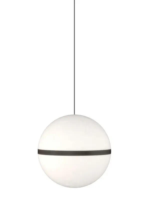 Hanea LED Mini Pendant in Nightshade Black
