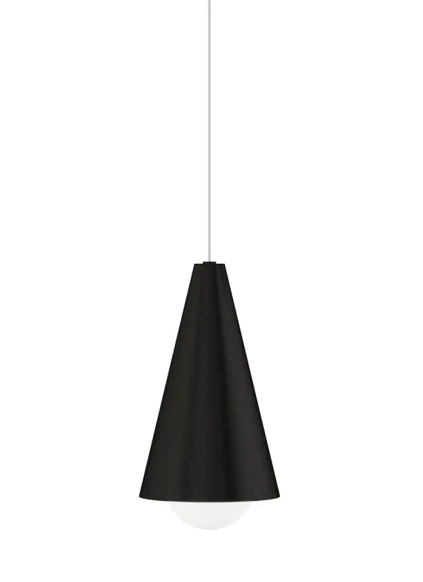 Joni LED Mini Pendant in Nightshade Black