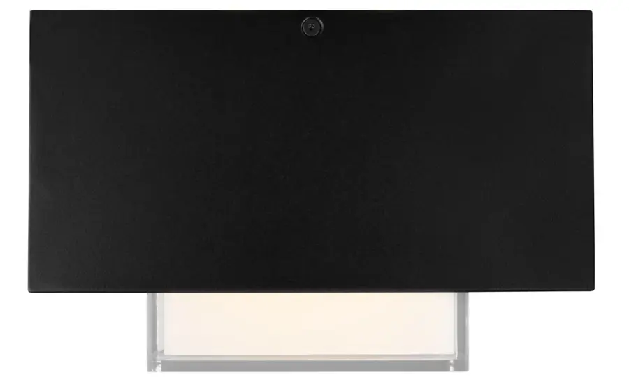 Leagan Small Outdoor Flush Mount in Black - Image 2