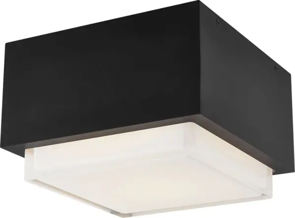 Leagan Small Outdoor Flush Mount in Black - Image 11