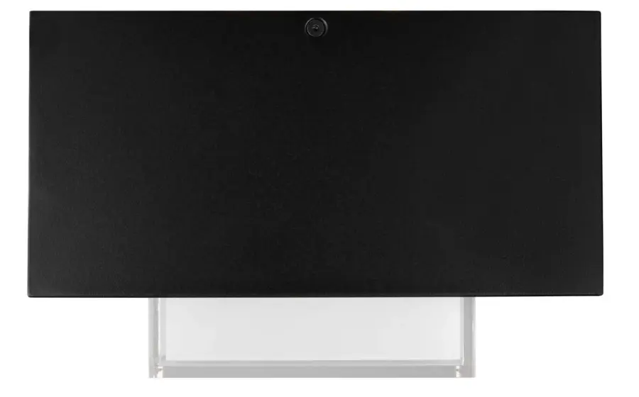 Leagan Small Outdoor Flush Mount in Black - Image 3