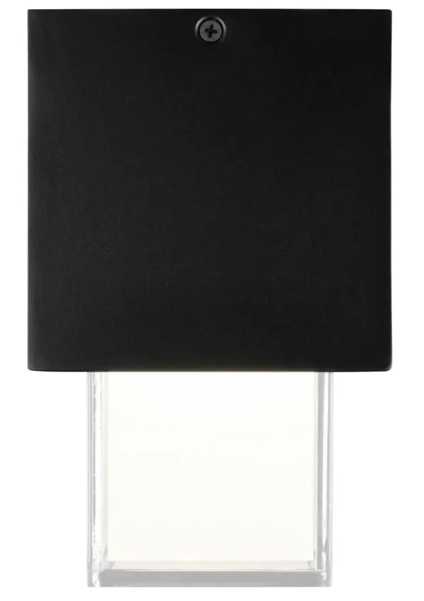Leagan Small Outdoor Flush Mount in Black - Image 6