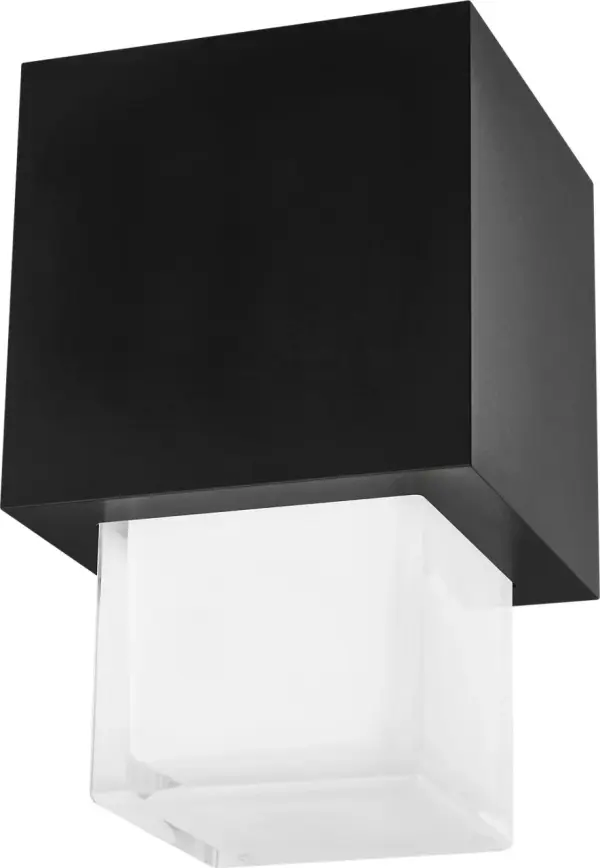 Leagan Small Outdoor Flush Mount in Black - Image 9