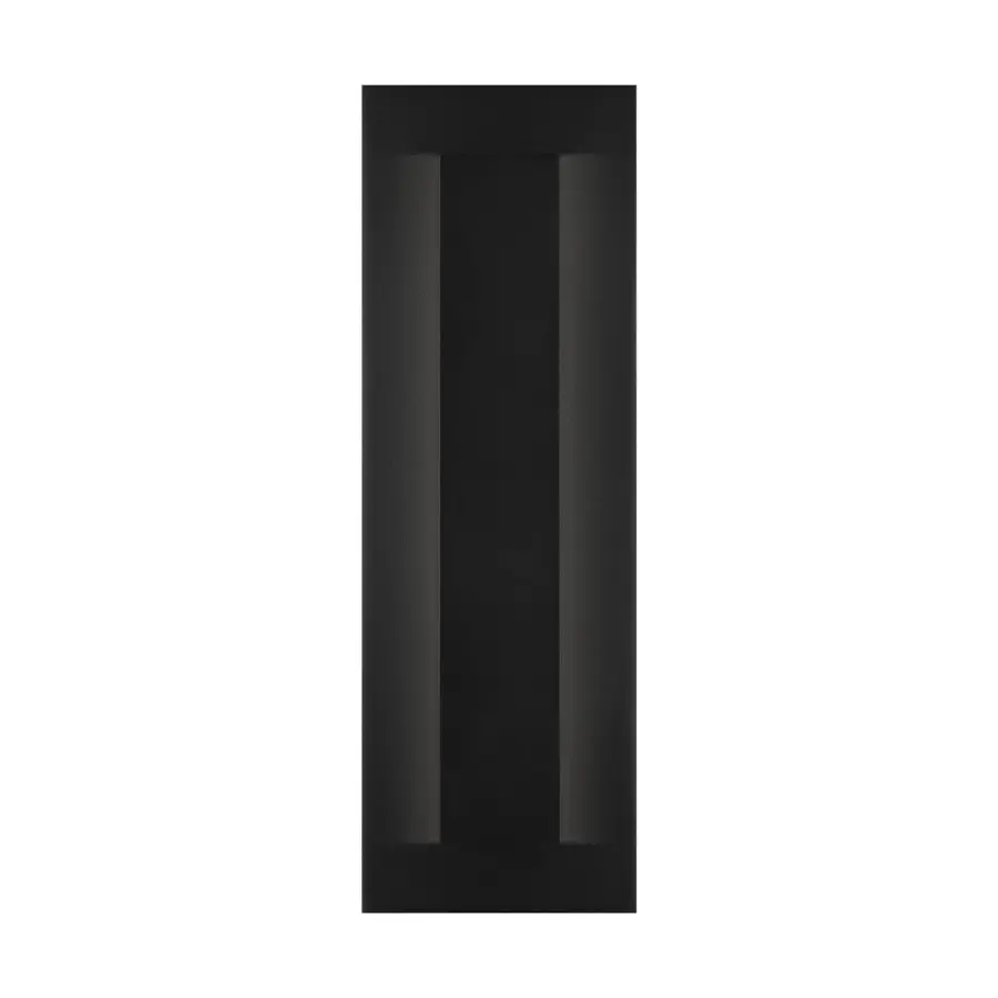 Aspen LED Outdoor Wall Sconce in Black