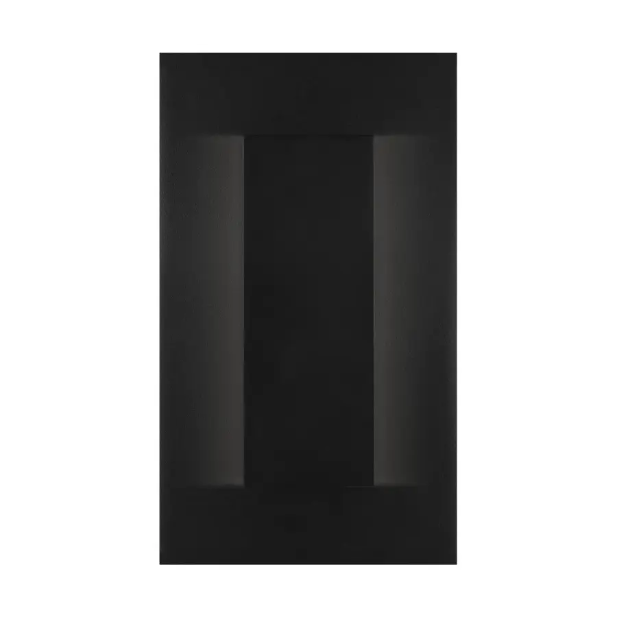 Aspen LED Outdoor Wall Sconce in Black