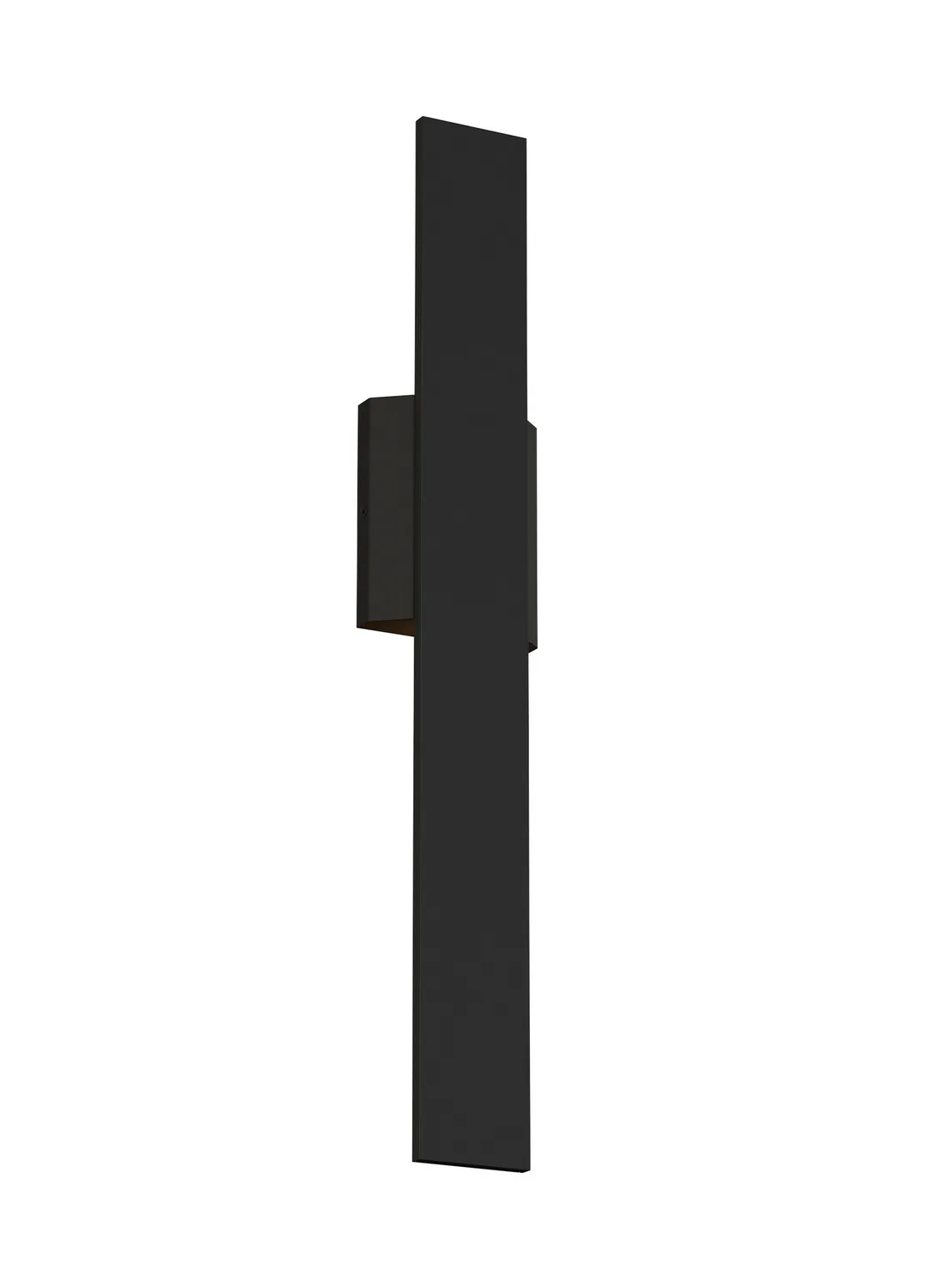 Blade 24" LED Outdoor Wall Sconce in Black