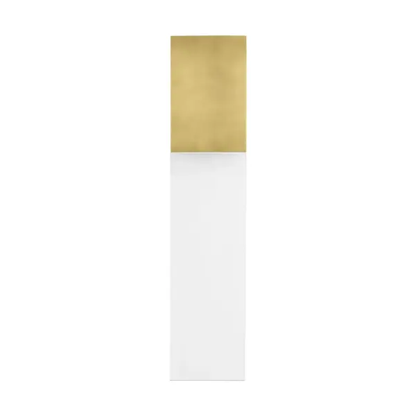 Kulma Large LED Wall Sconce in Natural Brass