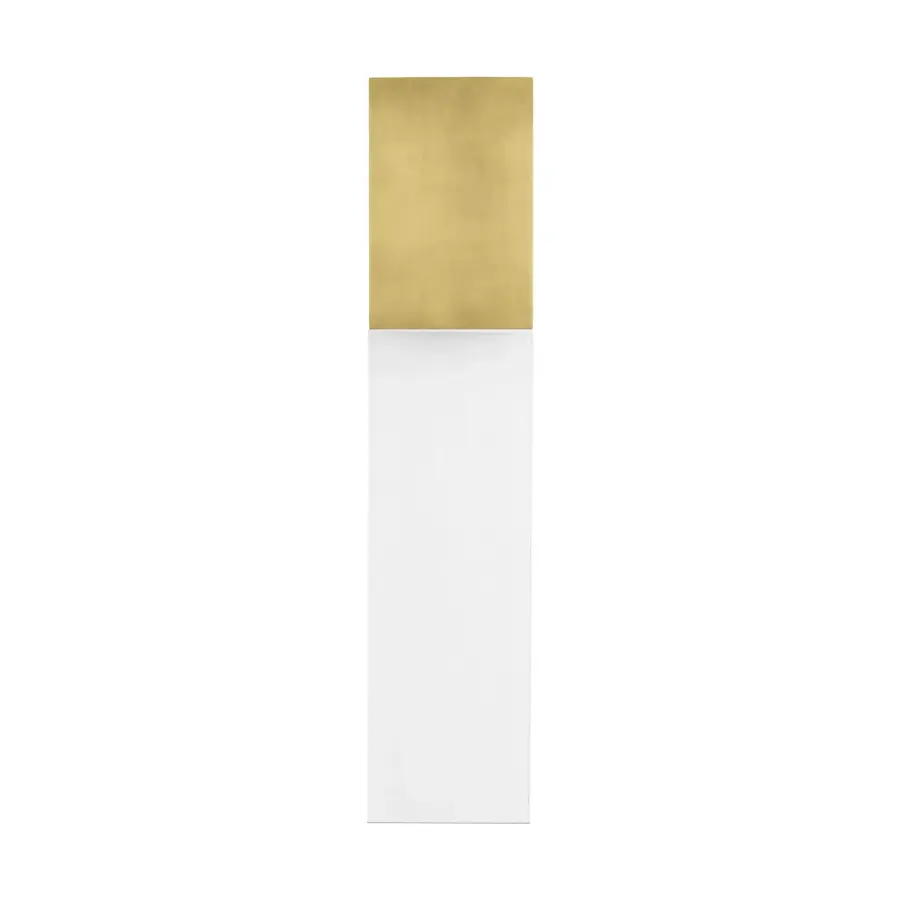 Kulma Large LED Wall Sconce in Natural Brass