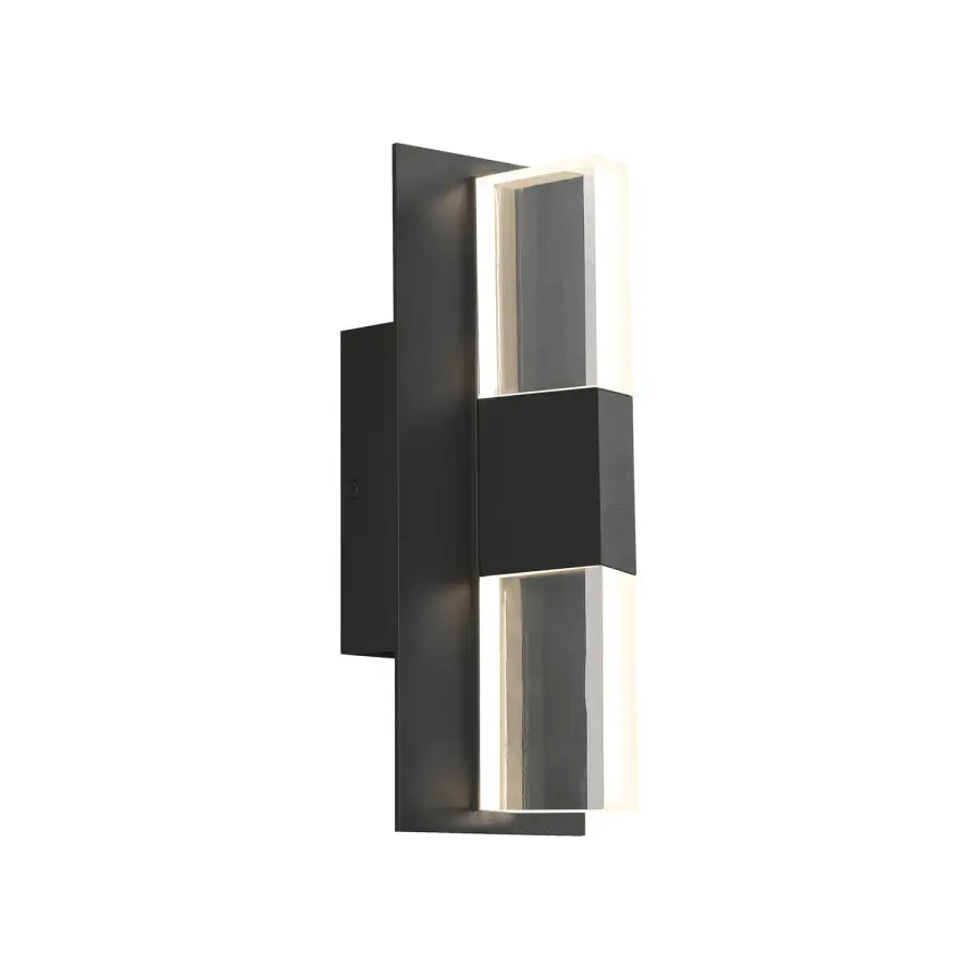 Lyft LED Outdoor Wall Lantern in Black