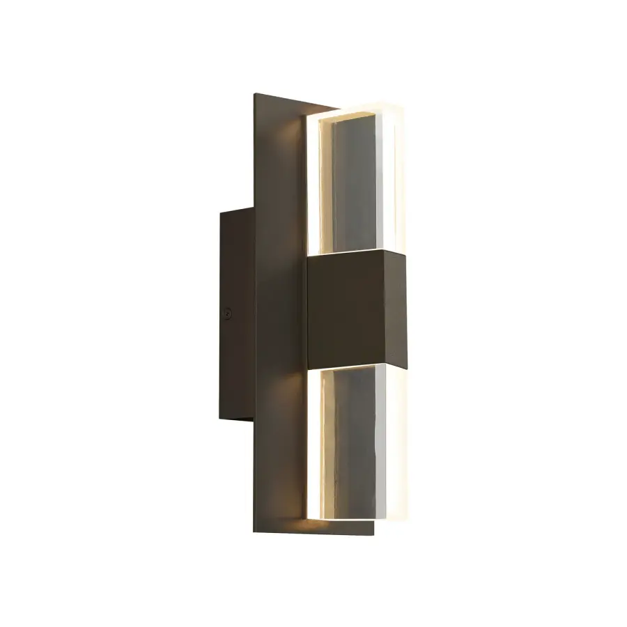 Lyft LED Outdoor Wall Lantern in Bronze