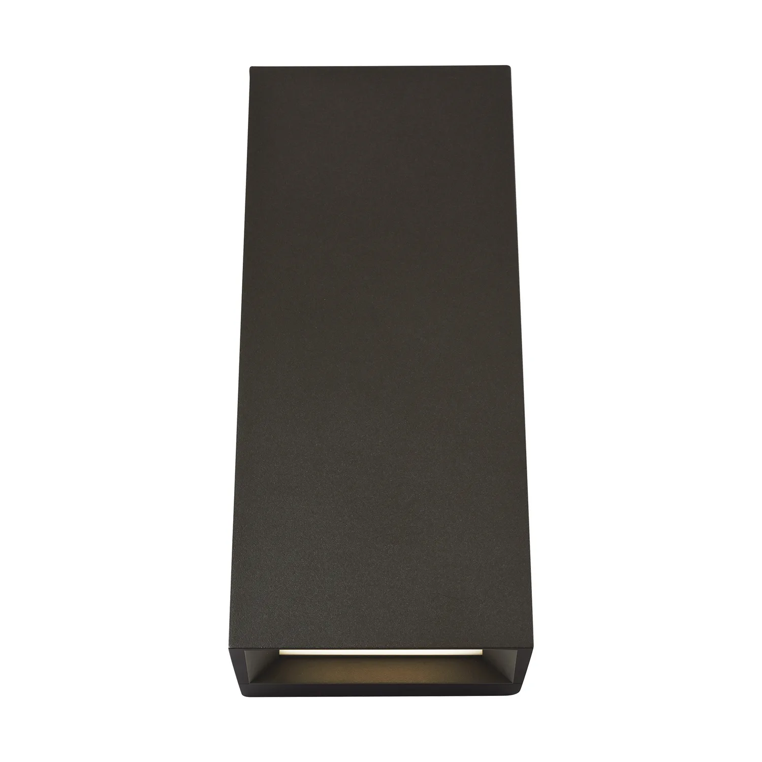 Pitch 12" LED Outdoor Wall Sconce in Bronze