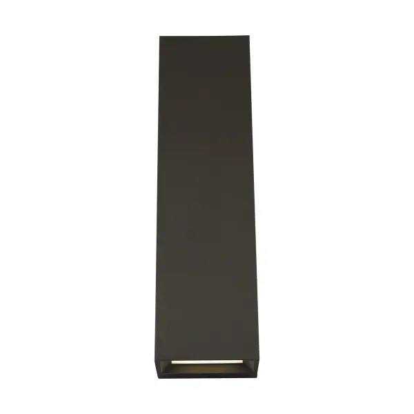 Pitch 19" LED Outdoor Wall Sconce in Bronze