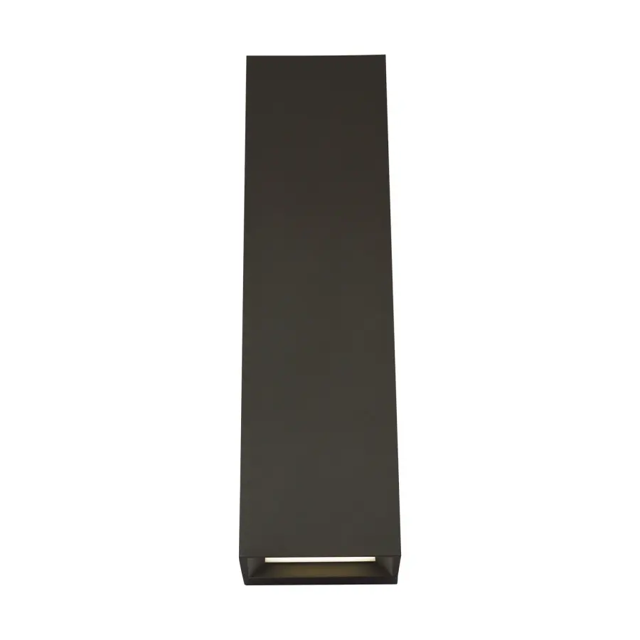 Pitch 19" LED Outdoor Wall Sconce in Bronze