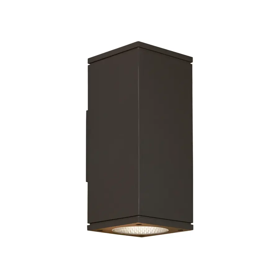 Tegel LED Outdoor Wall Lantern in Bronze