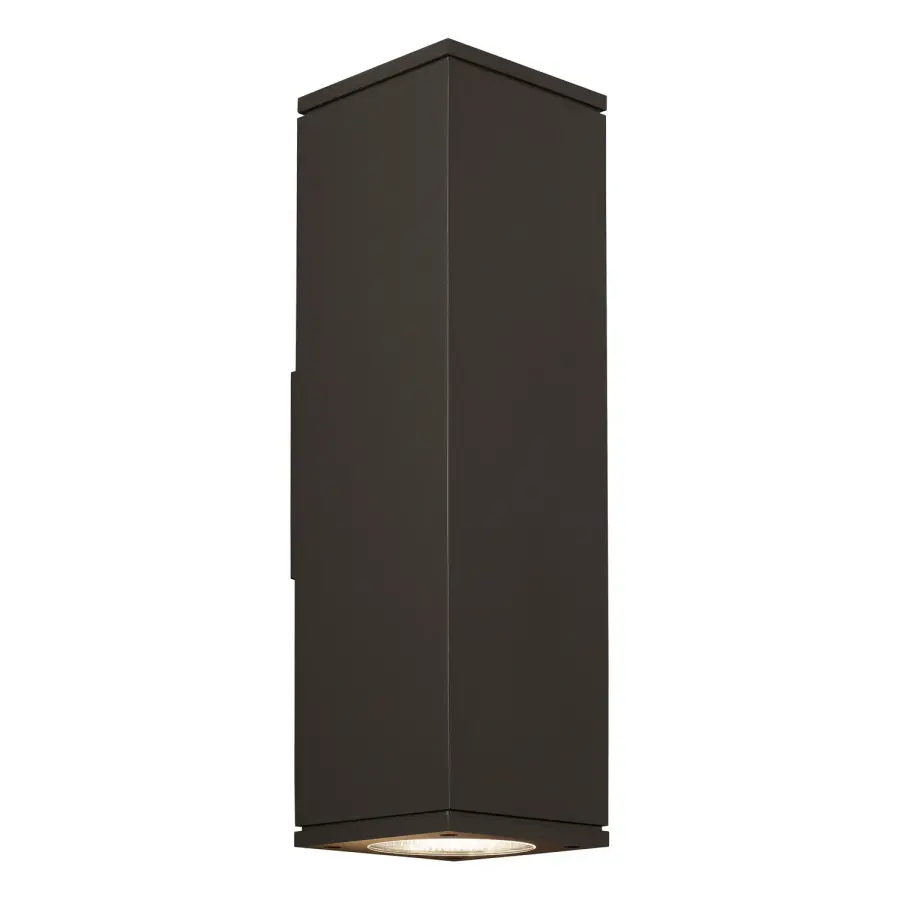 Tegel LED Outdoor Wall Lantern in Bronze