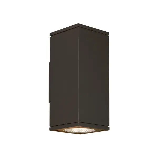 The Tegel outdoor wall sconce by Sean Lavin delivers understated modern design with exceptional functionality. Its controlled up and down lighting provides both accent and ambient illumination, while durable construction ensures long-lasting performance in outdoor environments.