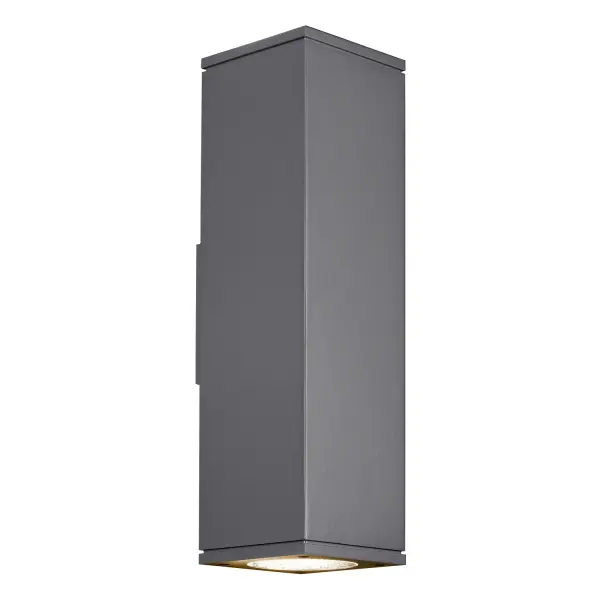 Tegel LED Outdoor Wall Lantern in Charcoal