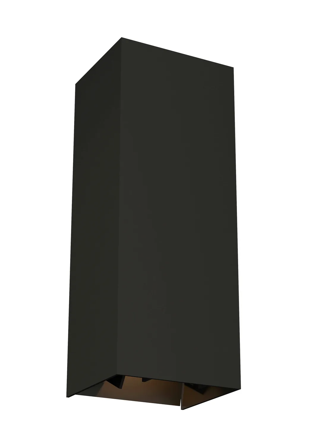 Vex 12" LED Outdoor Wall Sconce in Black