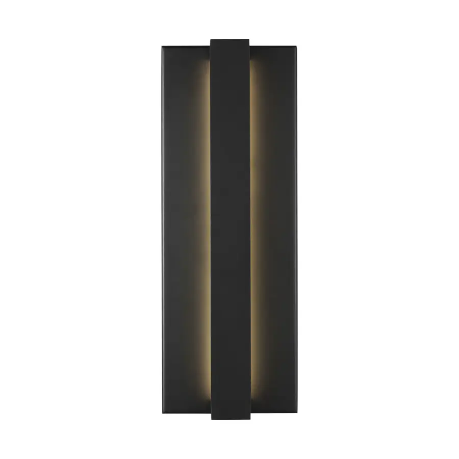 Windfall 16" LED Outdoor Wall Sconce in Black
