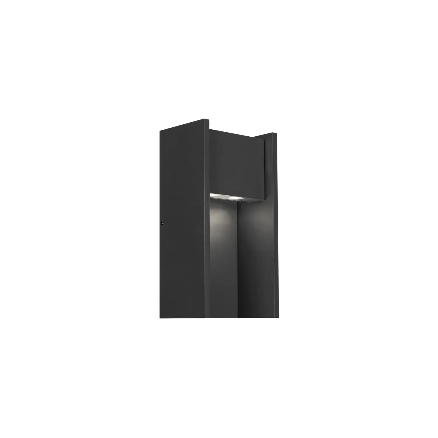Zur LED Outdoor Wall Lantern in Black