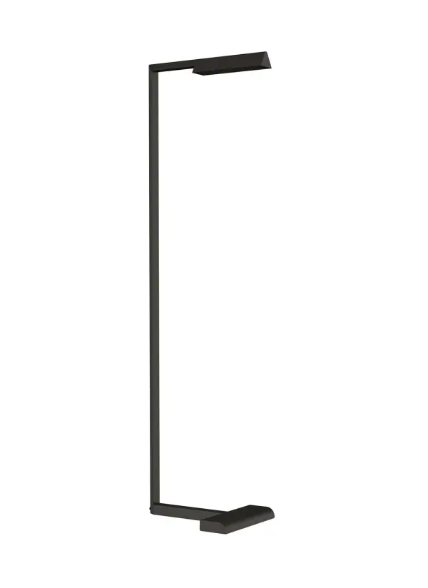 Dessau LED Floor Lamp in Nightshade Black
