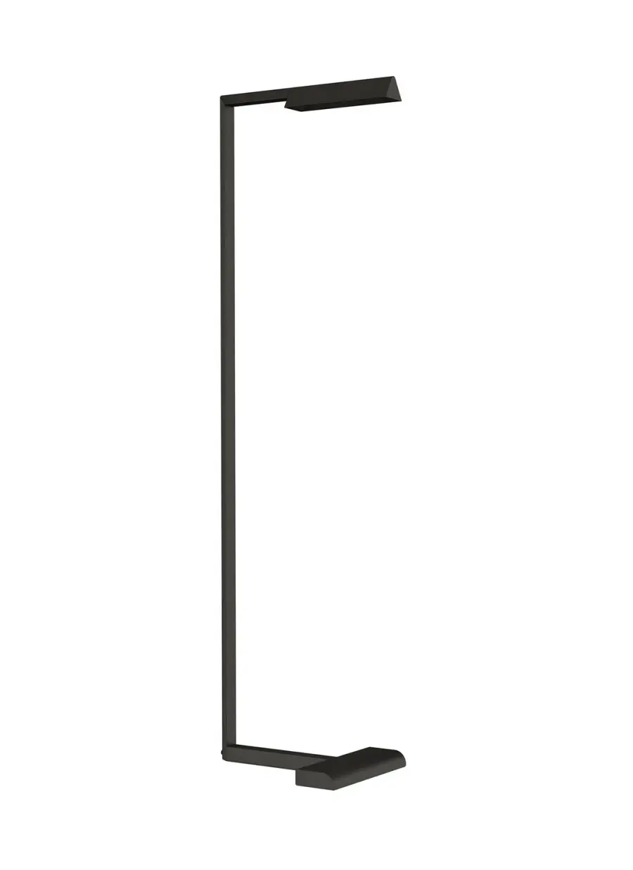 Dessau LED Floor Lamp in Nightshade Black